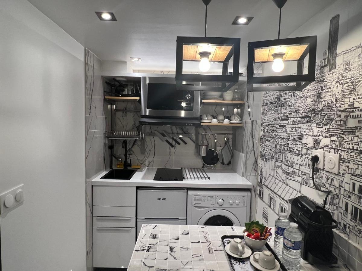 Apartmán Loft Jaures Paříž Exteriér fotografie